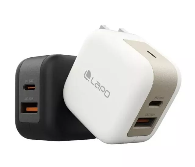 LAPO｜30W氮化鎵迷你快充1A+1C