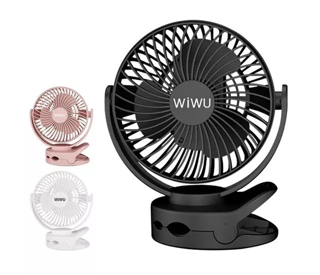 量批∥WiWU｜多功能USB夾式涼風扇 MY-W026