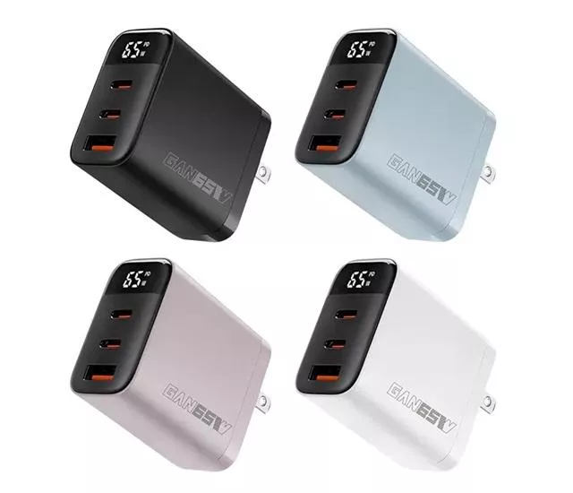 量批∥Wephone｜65W氮化鎵三孔快速充電器