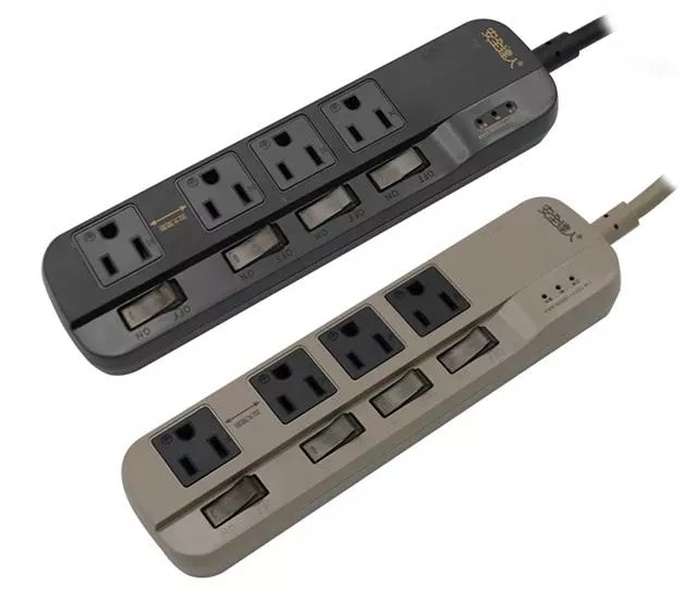 量批∥安全達人｜5開4插3P 蜂鳴器延長線 K-63WF