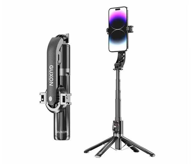 量批∥GUXON｜磁吸伸縮藍芽自拍桿