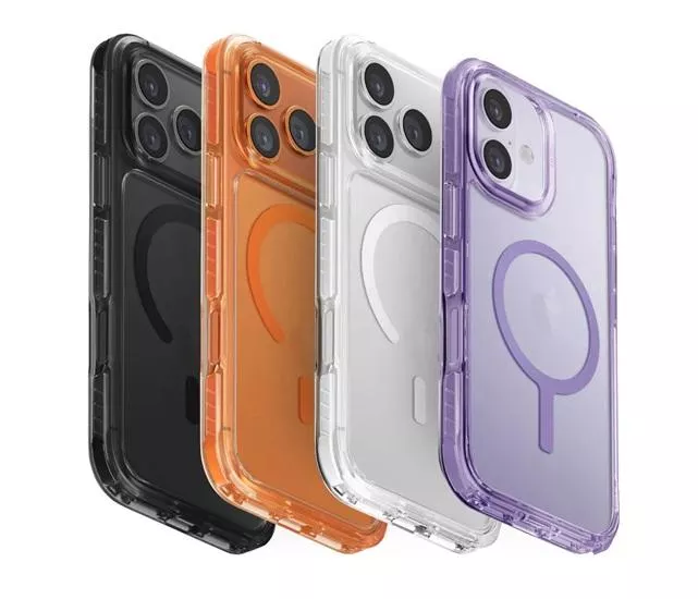 UNIQ｜Combat Magclick 四角強化軍規磁吸防摔三料保護殼 for iPhone 17