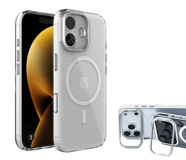 量批∥Solide｜CRYST 晶透抗黃支架保護殼 for iPhone 17