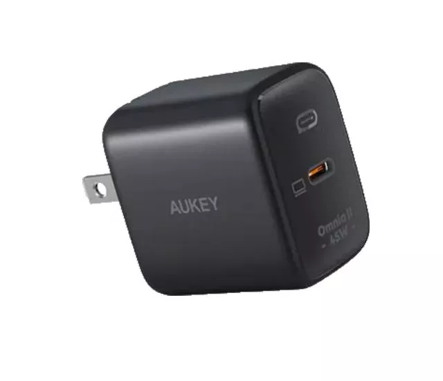 量批∥AUKEY｜Omnia II Mix 65W（PA-B6T）Type-C 氮化鎵 PD快充充電器