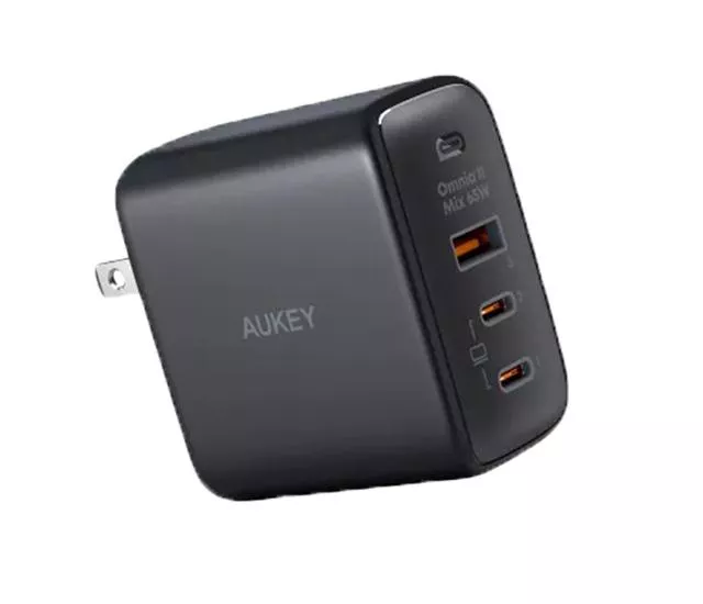 AUKEY｜AUKEY Omnia II Mix 65W（PA-B6T）Type-C 氮化鎵 PD快充充電器