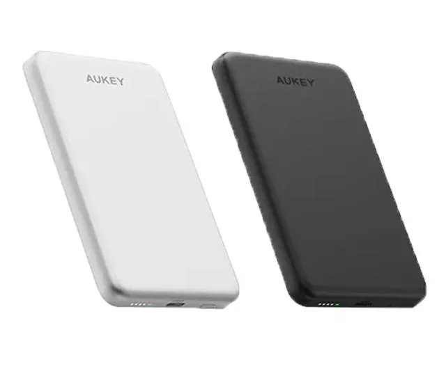 AUKEY｜MagFusion 5000 / 10000 mAh Qi2磁吸超薄行動電源