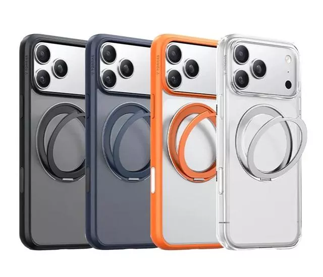 量批∥TORRAS｜Ostand R Magnetic 相機按鍵旋轉支架防摔手機殼 for iPhone 17