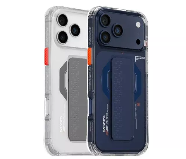 Skinarma｜Haxa 黑色巨牆磁吸支架防摔手機殼 iPhone 17Pro/17ProMax