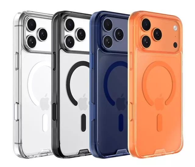 量批∥HODA｜MagSafe晶石玻璃軍規防摔保護殼｜IPhone 17系列 相機按鍵版