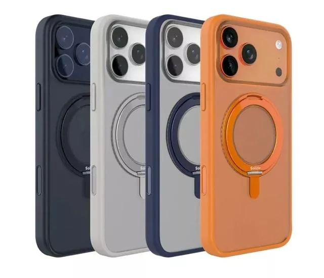 量批∥Solide｜RINGO 360度磁環支架保護殼 for iPhone 17