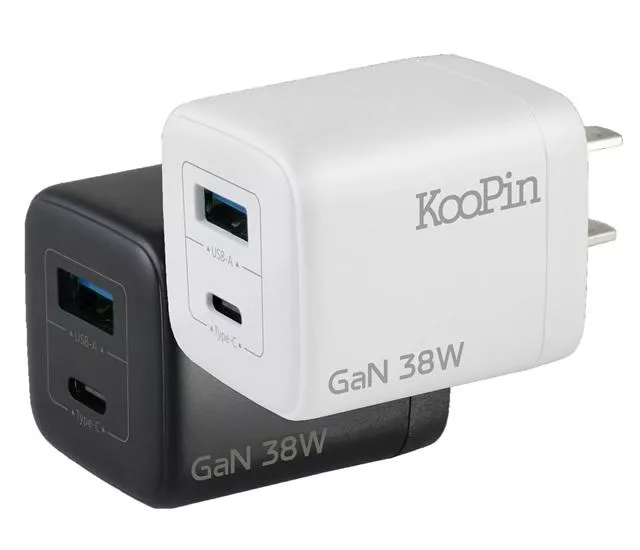 量批∥KooPin｜AC-DK94T 38W氮化鎵 快速電源供應器【台灣製造】