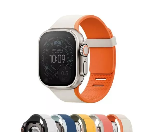 UNIQ｜Revix 4th 雙色矽膠磁吸錶帶 for Apple Watch