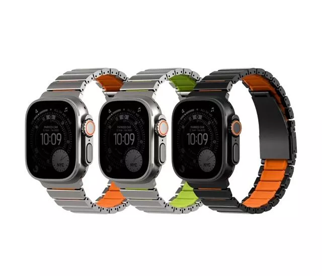 量批∥UNIQ｜Strova Flex 不鏽鋼調節錶帶 for Apple Watch