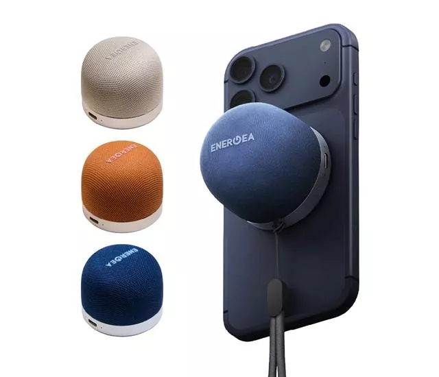 量批∥ENERGEA ｜MagAudio Go Plus 磁吸無線充電座隨身音箱
