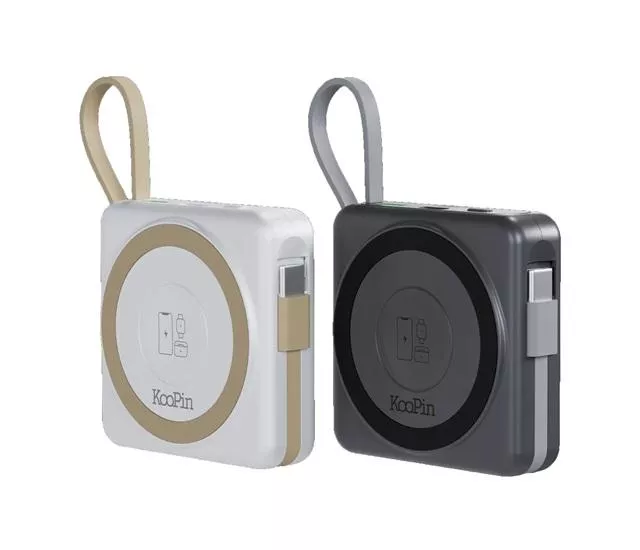 量批∥KooPin｜MD-PB087-PLUS 小立方 5000mAh 半固態防爆磁吸行動電源【台灣製造】