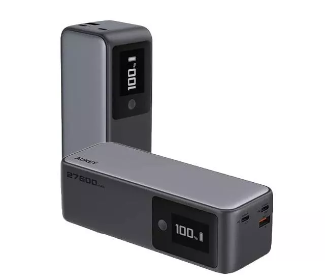 量批∥AUKEY｜PB-Y63 27600mAh 140W PD快充 筆電行動電源