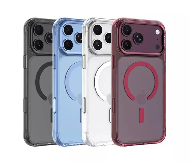 HODA｜MagSafe 晶石 Ultra 玻璃軍規防摔保護殼 iPhone 18 / 17 系列 相機按鍵版