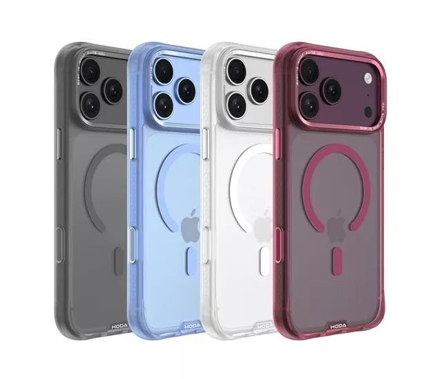 HODA｜MagSafe 柔石軍規防摔保護殼 iPhone 18 / 17 相機按鍵
