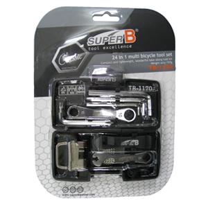 Super B 24合1外出工具箱(24 In 1 multi bicycle tool set)TBA-1170