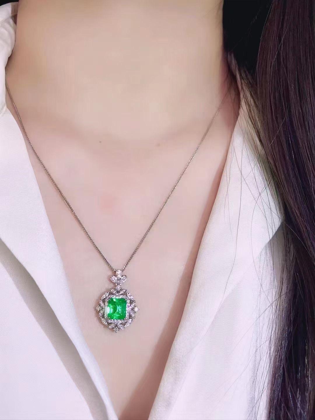 💎奧斯珠寶💎祖母綠吊墜1.3克拉