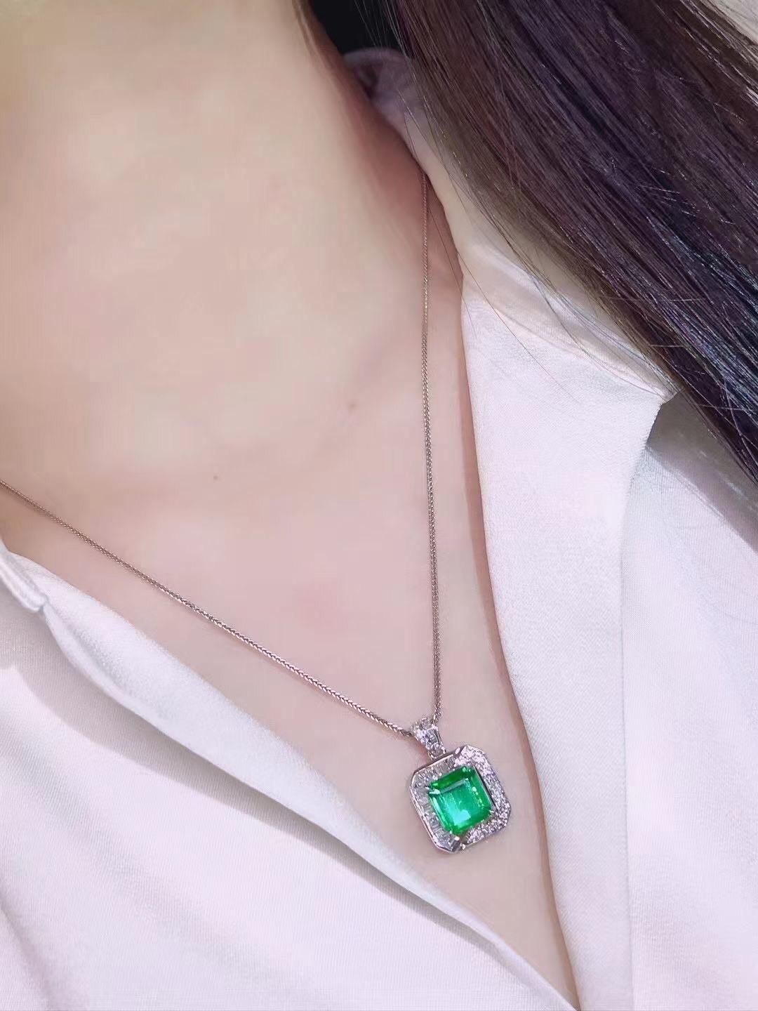 💎奧斯珠寶💎祖母綠吊墜1克拉