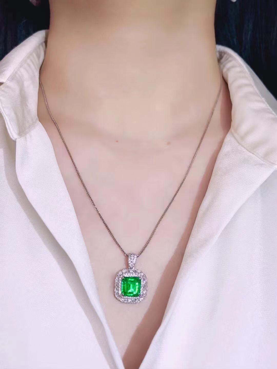 💎奧斯珠寶💎祖母綠吊墜1.4克拉