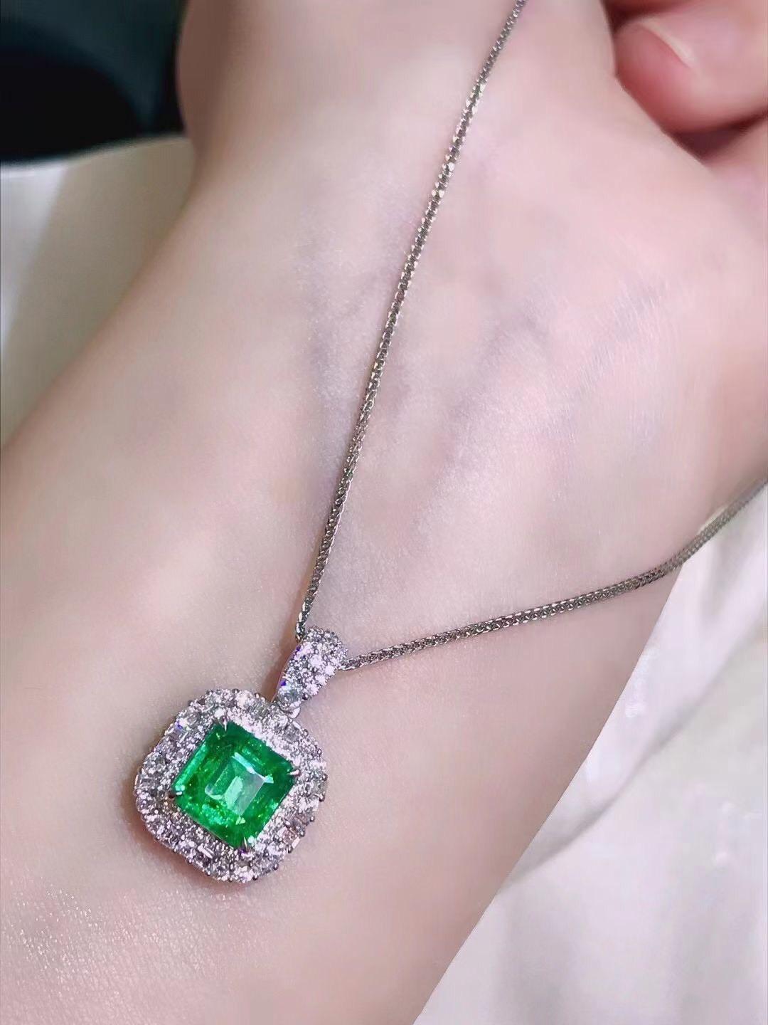 💎奧斯珠寶💎祖母綠吊墜1.4克拉