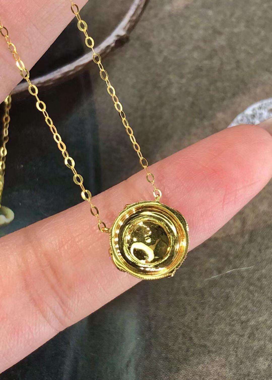 台北奧斯珠寶 祖母綠小項鍊1克拉