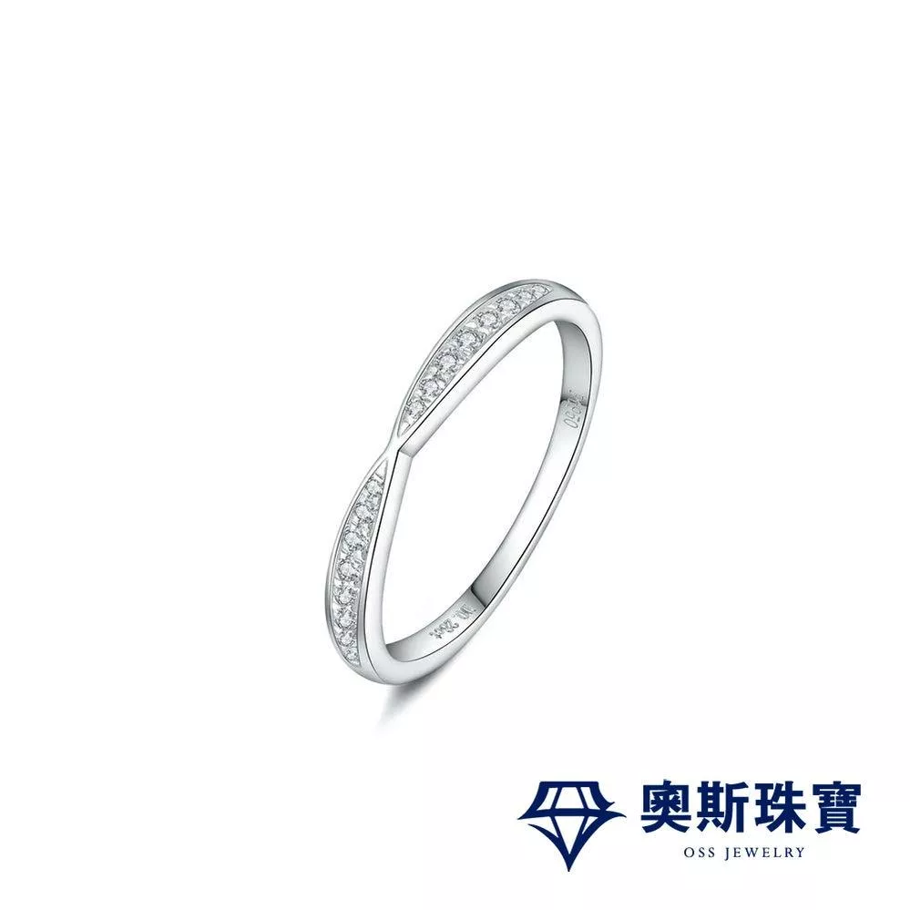 莫桑石 莫桑鑽 小蠻腰女鑽戒 台北門市 客製化訂製白金