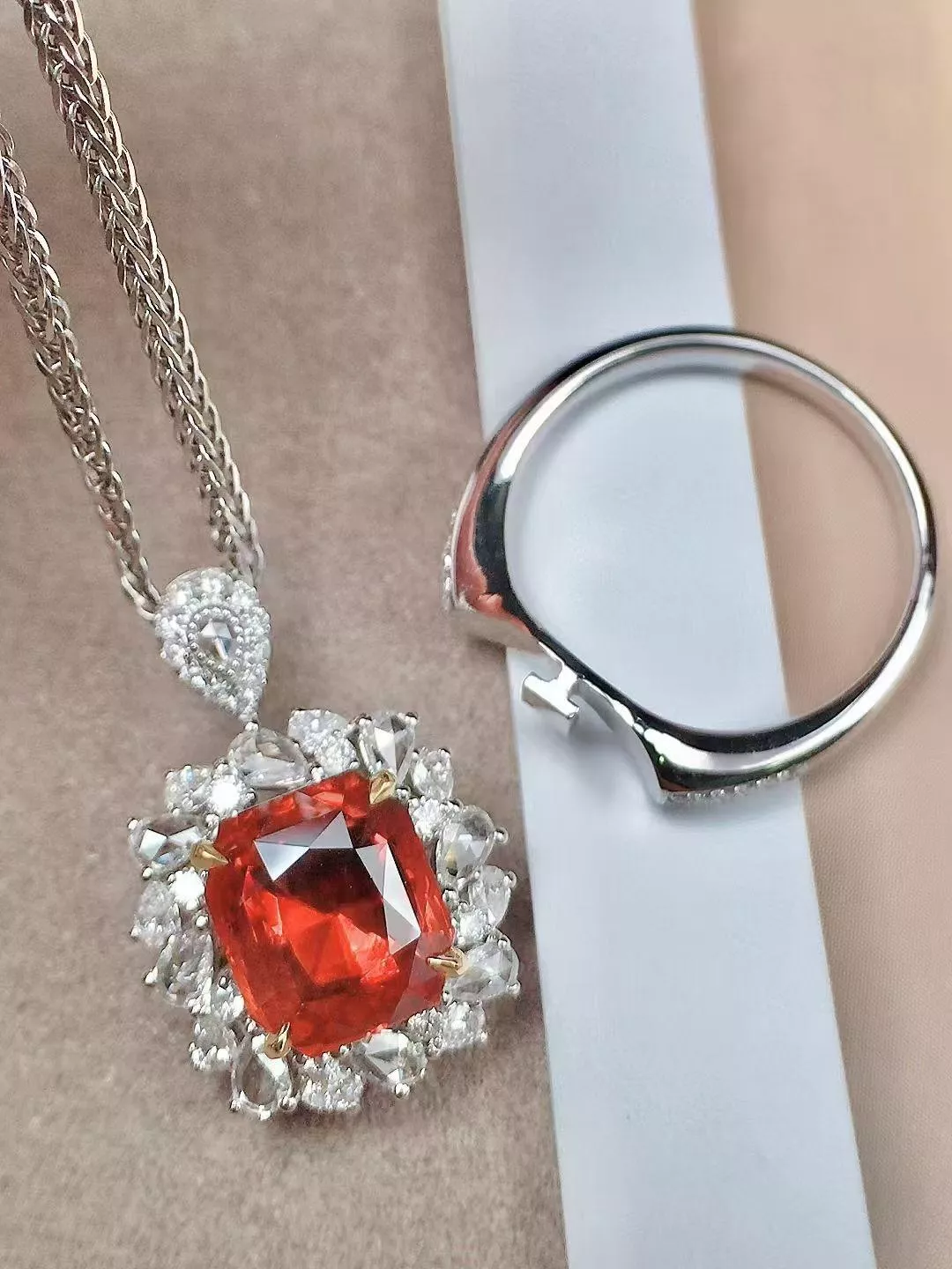 帕帕拉恰藍寶石兩用款