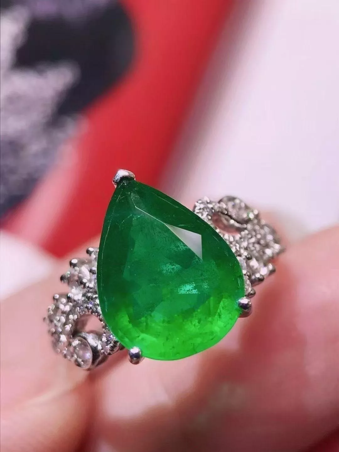 祖母綠戒指 3克拉