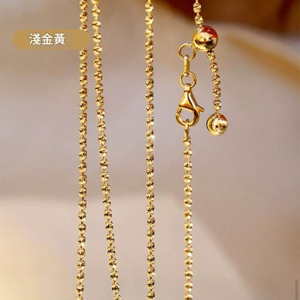 18K白黃項鍊  雙色項鍊 臺北門市 客製化訂製
