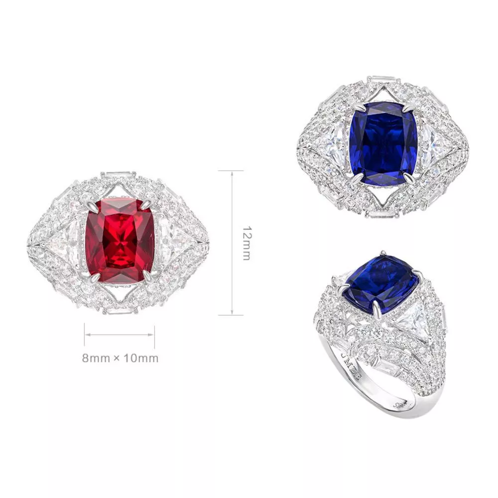 培育藍寶石 3克拉拉海拉女鑽戒戒指 台北門市 客製化訂製白金 (藍寶石戒指 鑽戒 藍寶石 矢車菊  皇家蘭 斯里蘭卡 )