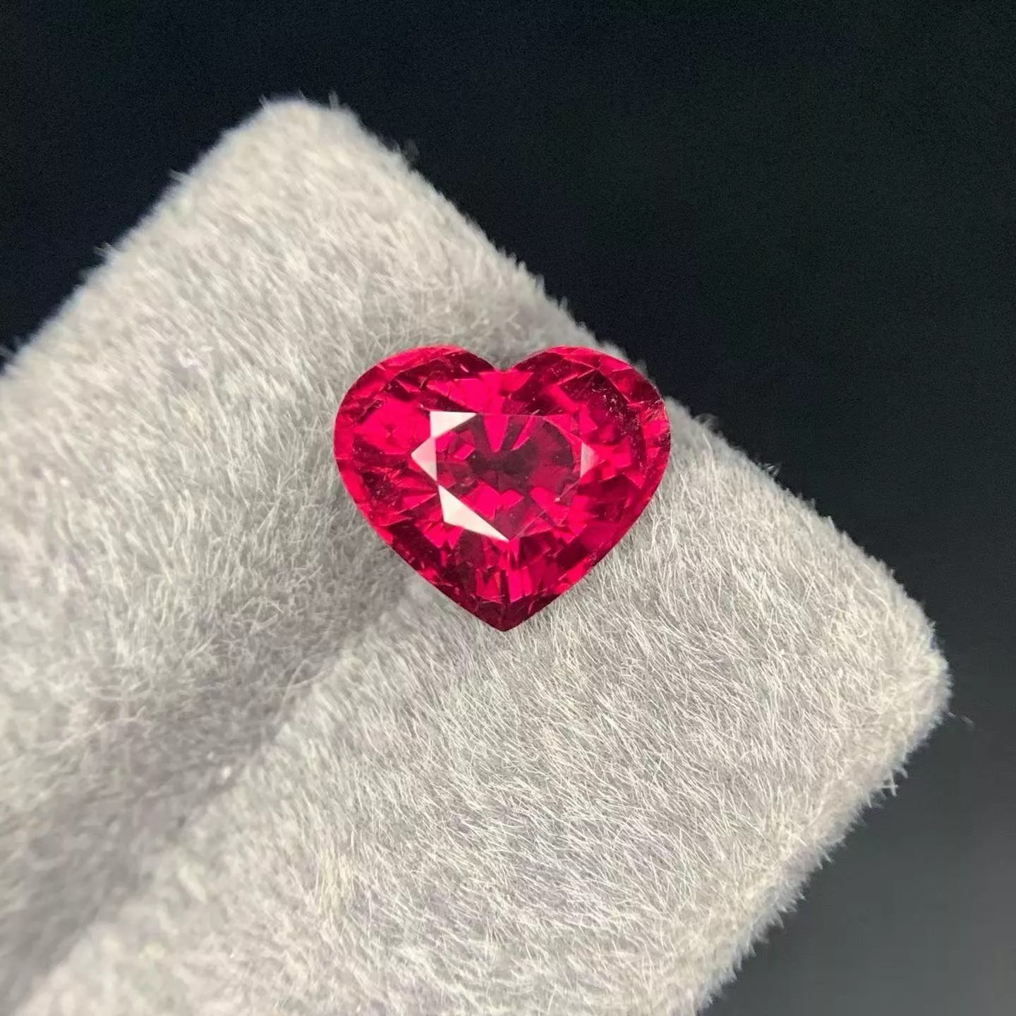 精品裸石 心形盧比萊 4.91克拉  台北門市 CG-767