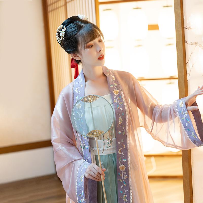 金釵鬥．紫】宋制一片式齊腰裙漢服| 雲閣for ShopStore