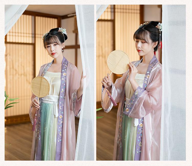 金釵鬥．紫】宋制一片式齊腰裙漢服| 雲閣for ShopStore