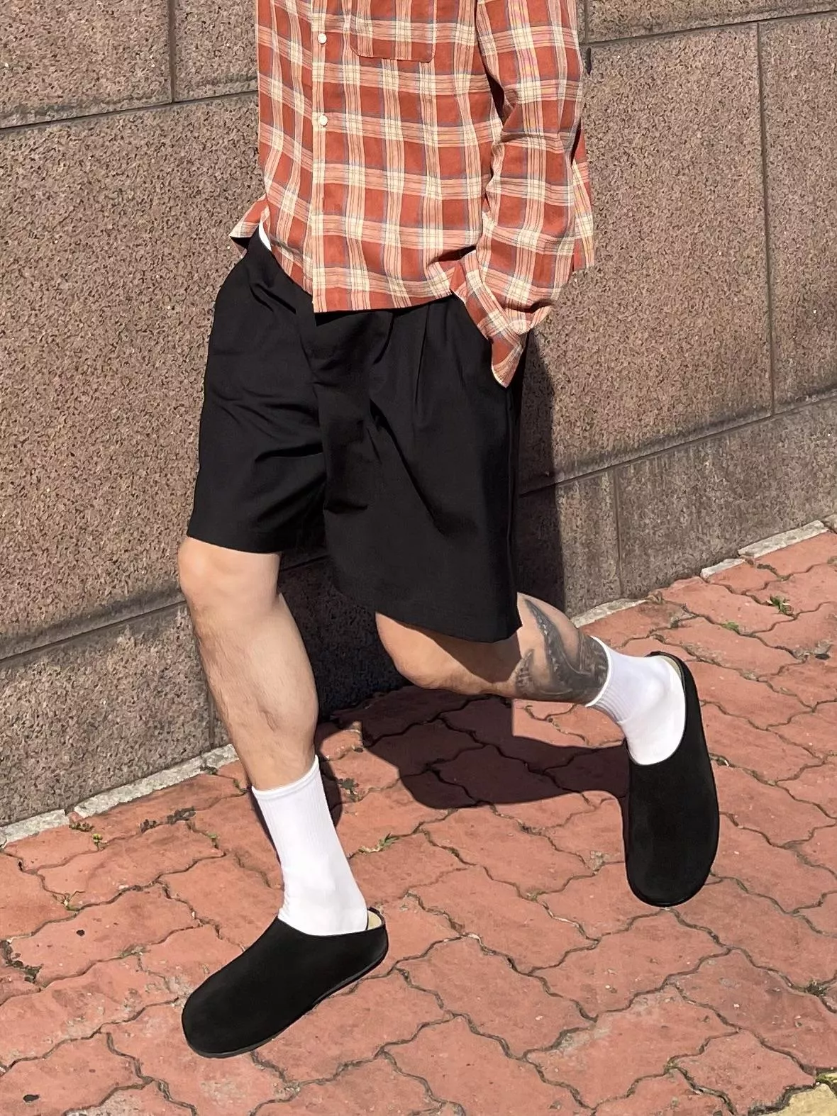 鬆弛高級感真皮懶人鞋