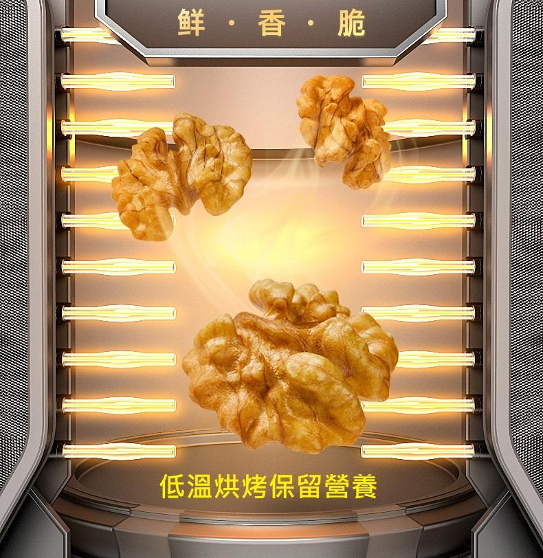 低溫烘培素燒 原味核桃 蜜汁核桃 採用完整度85%(200克/400克)低溫烘焙核桃 慢烘 酥香蜜汁款