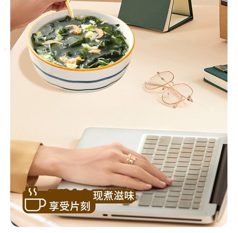 台灣蘇伯 海帶(裙帶)蝦米蛋花湯 6g SGS FDA 即時湯 沖泡蛋花湯 速食湯 方便湯湯塊 湯泡麵 湯煮粥 湯餃 餛飩湯 湯底