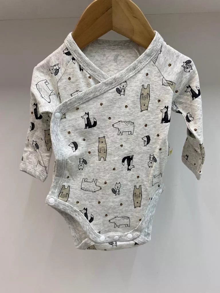 刺蝟護手長袖包屁衣