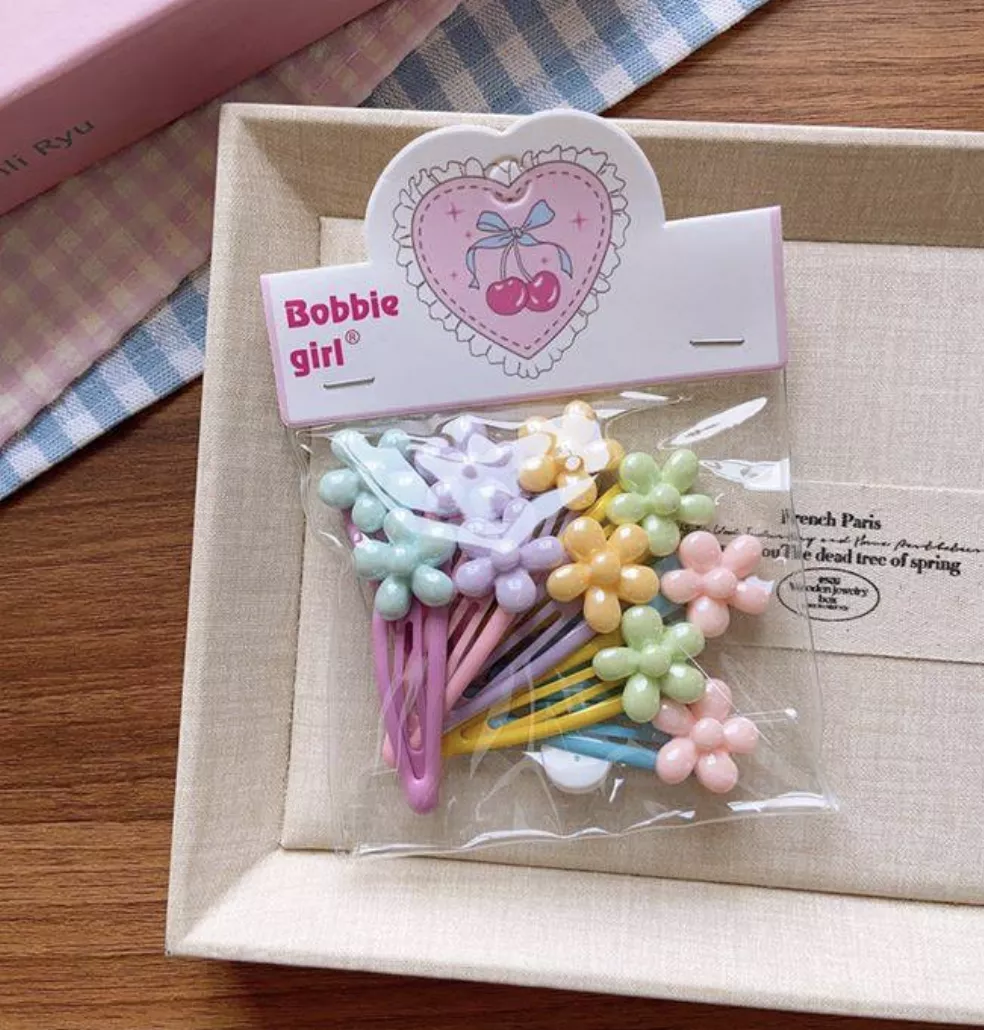 小花噼啪夾-10入