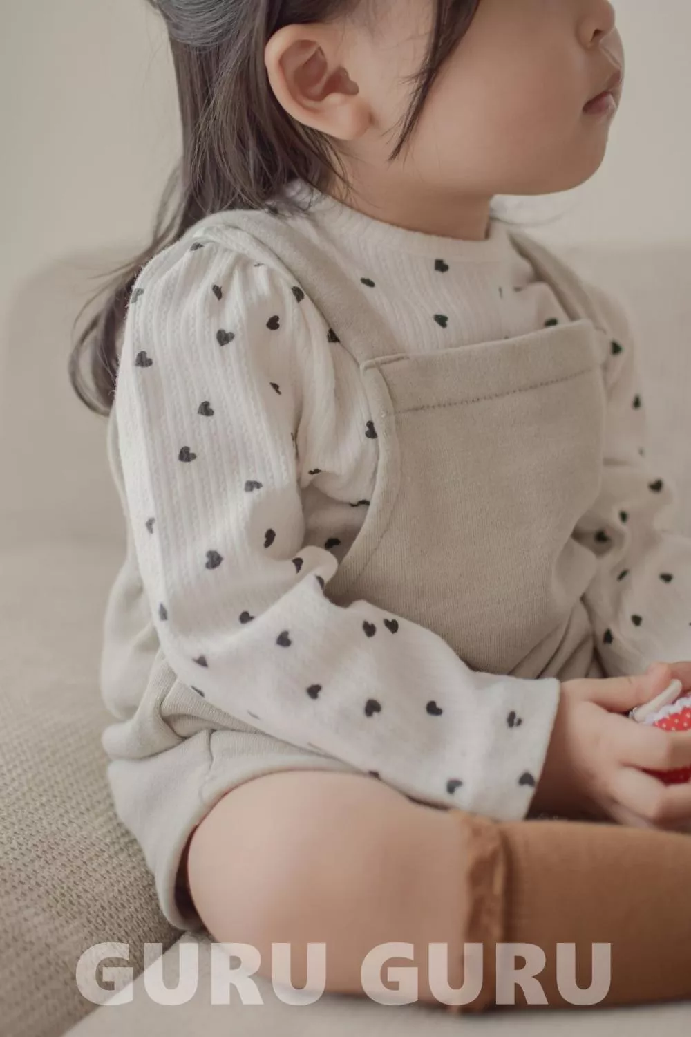 🇰🇷{GURU}-愛心長袖上衣