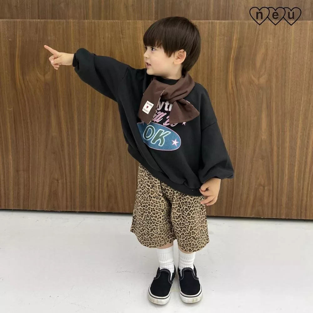 🇰🇷 豹紋六分褲