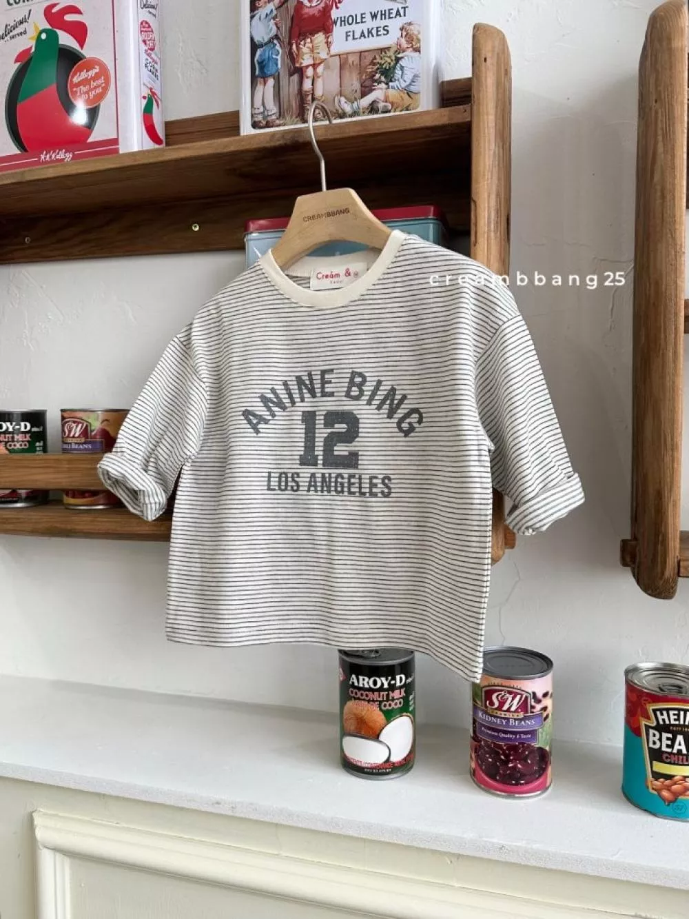 🇰🇷條紋百搭上衣