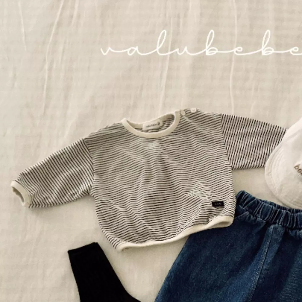 🇰🇷條紋長袖上衣