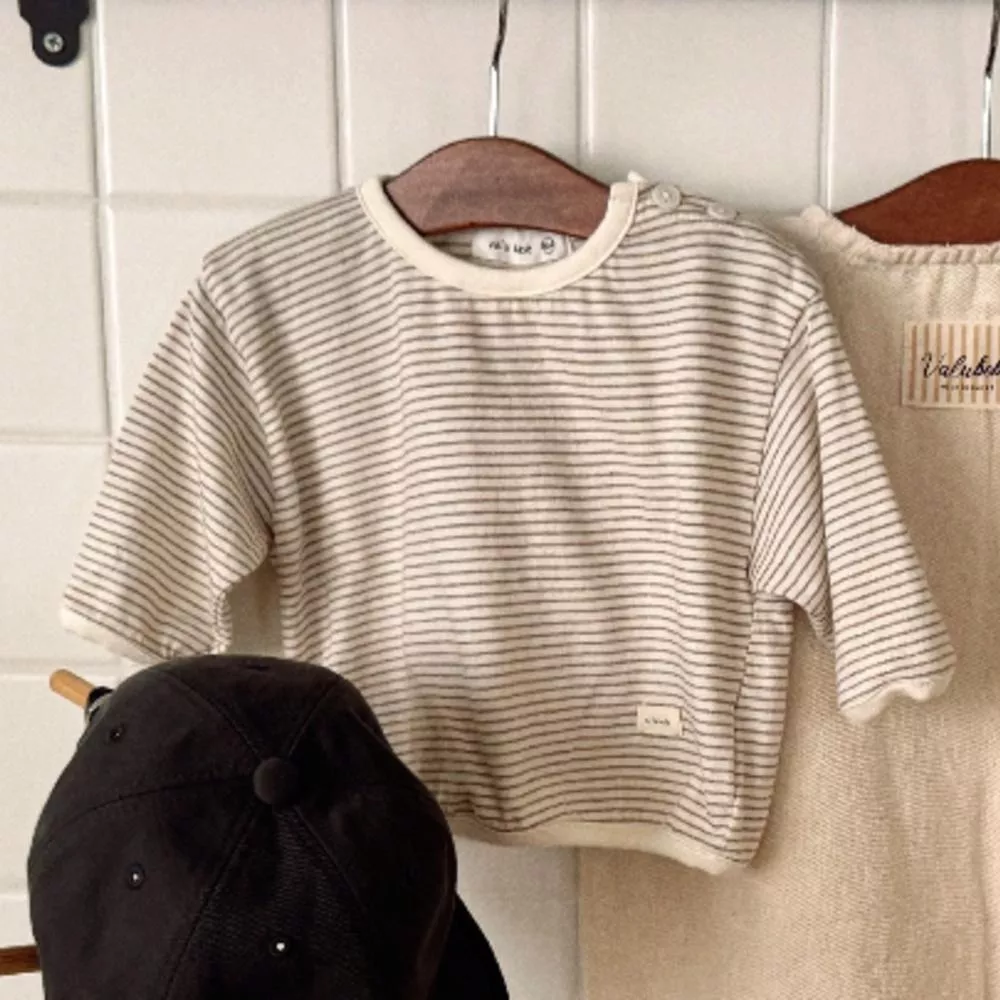 🇰🇷條紋長袖上衣