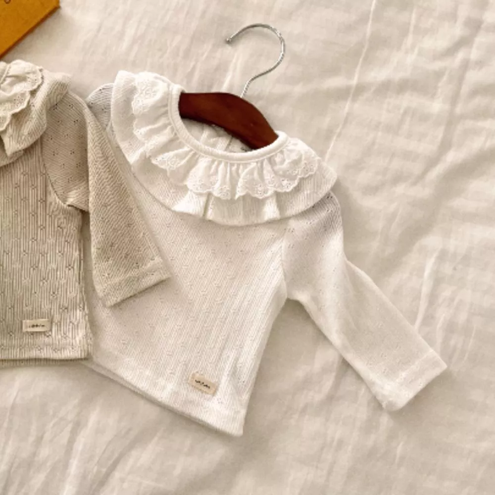 🇰🇷荷葉邊寶寶上衣