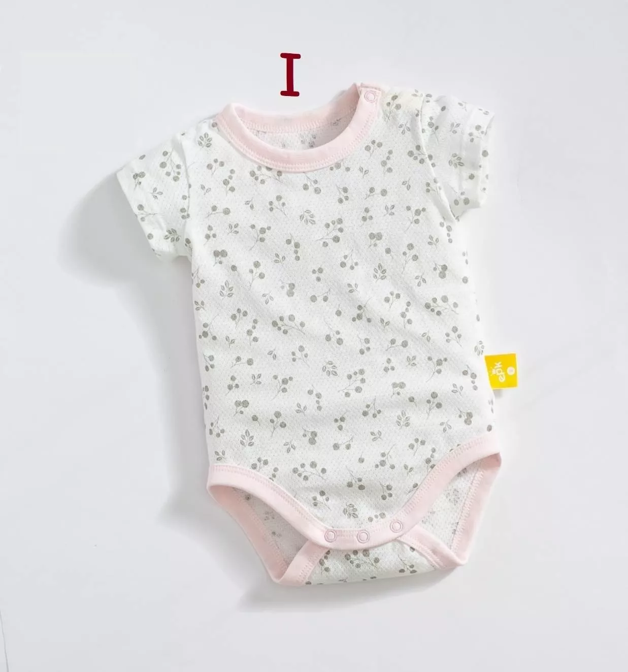 果實網眼短袖包屁衣