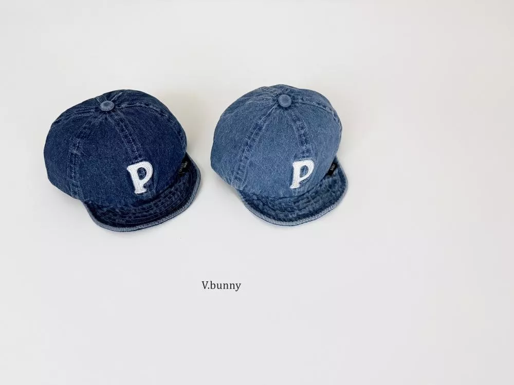 牛仔字母帽-2色