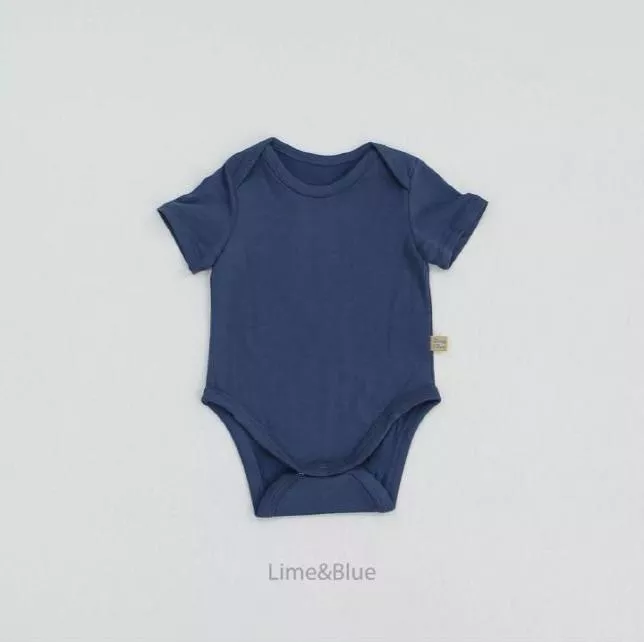 🇰🇷純色短袖包屁衣